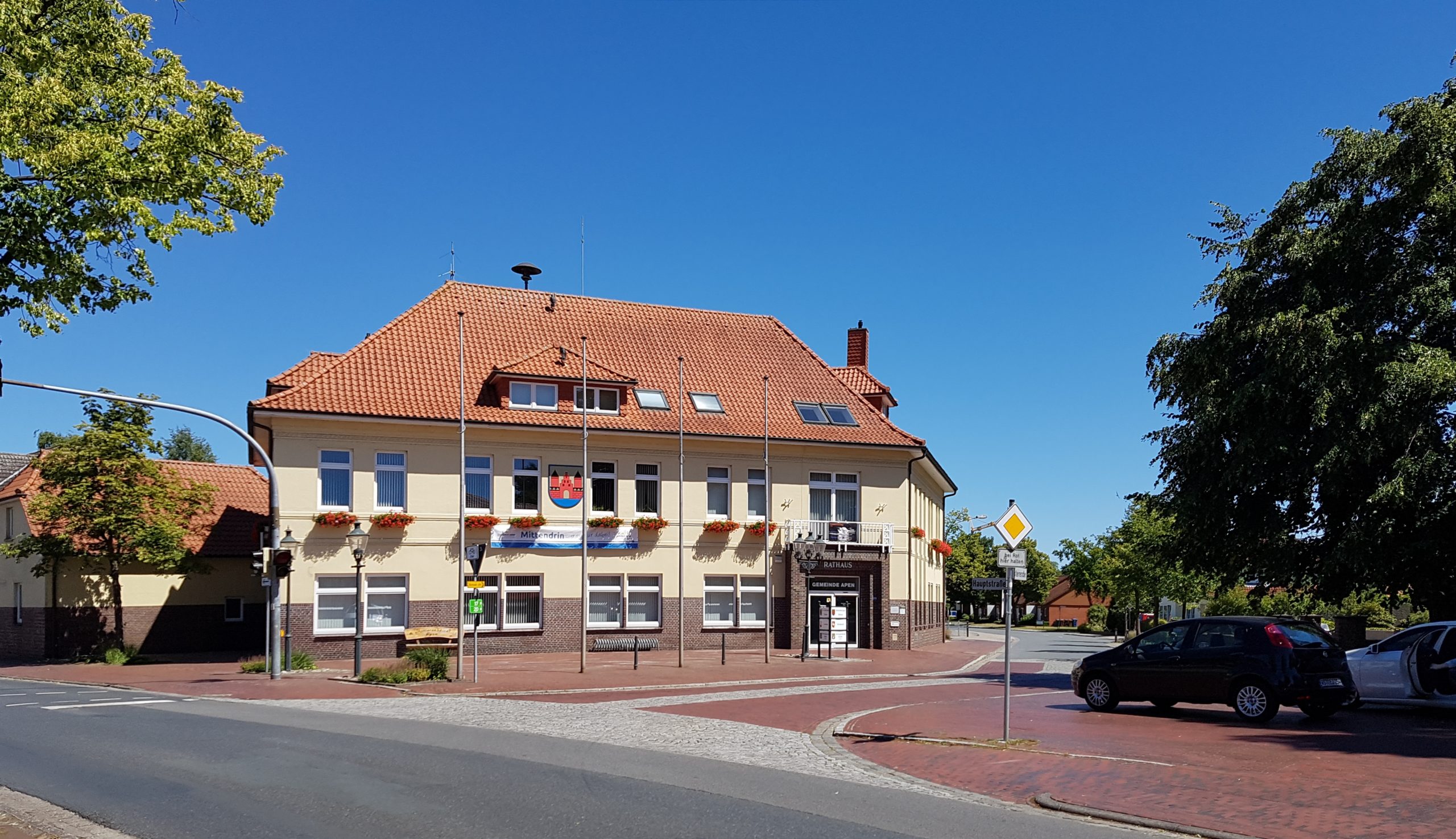Rathaus der Gemeinde Apen