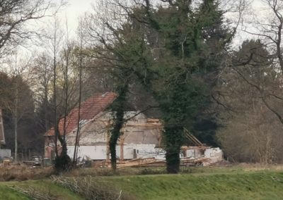 Abriss Haus Schröder - Norderbäke
